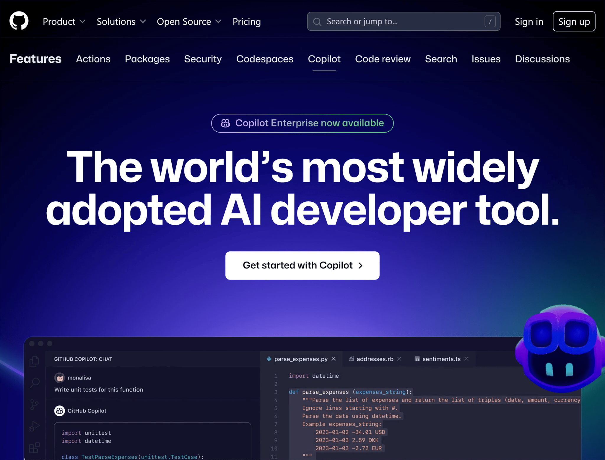 github-copilot The 11 Best ChatGPT Alternatives