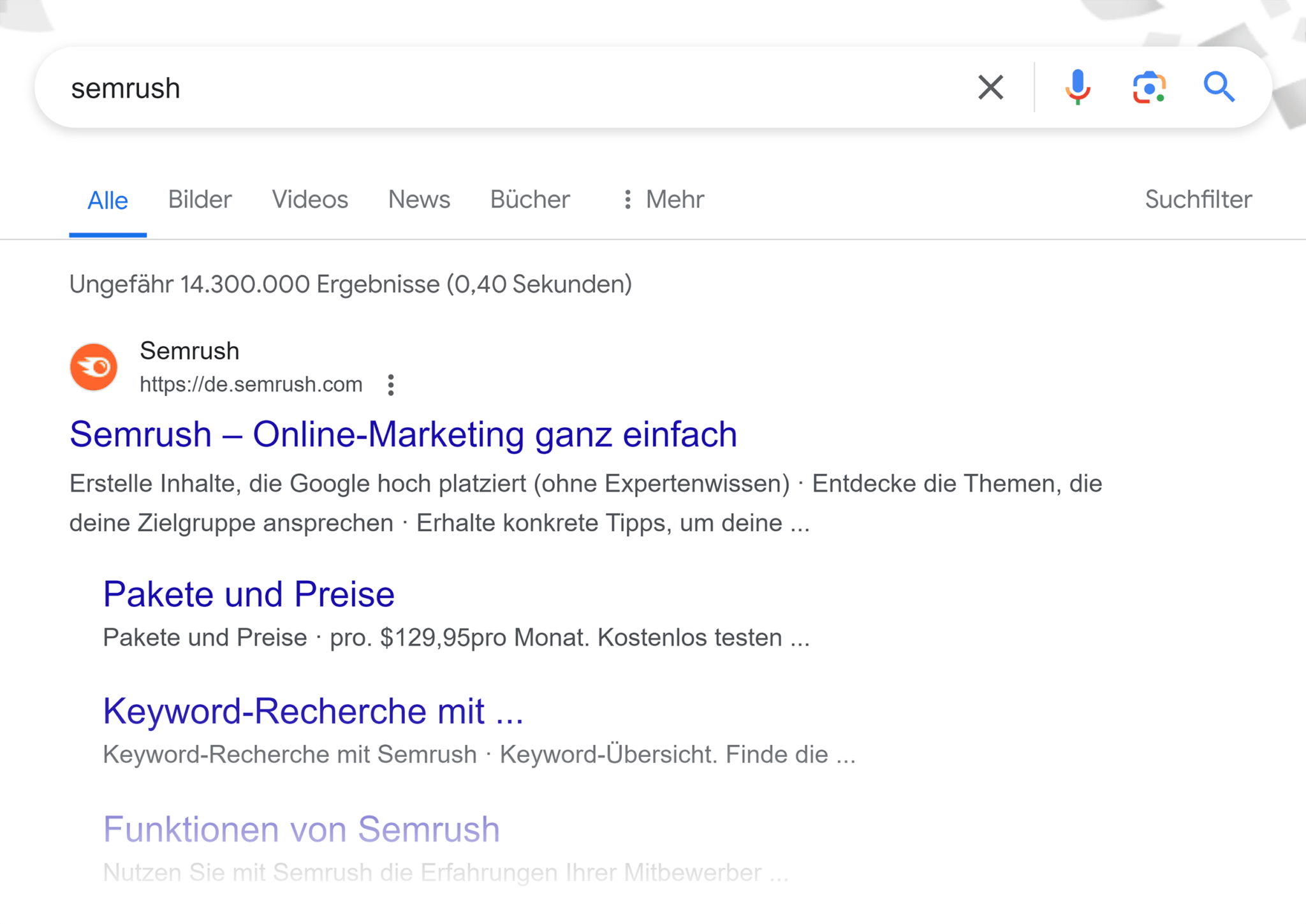 google-serp-semrush-germany