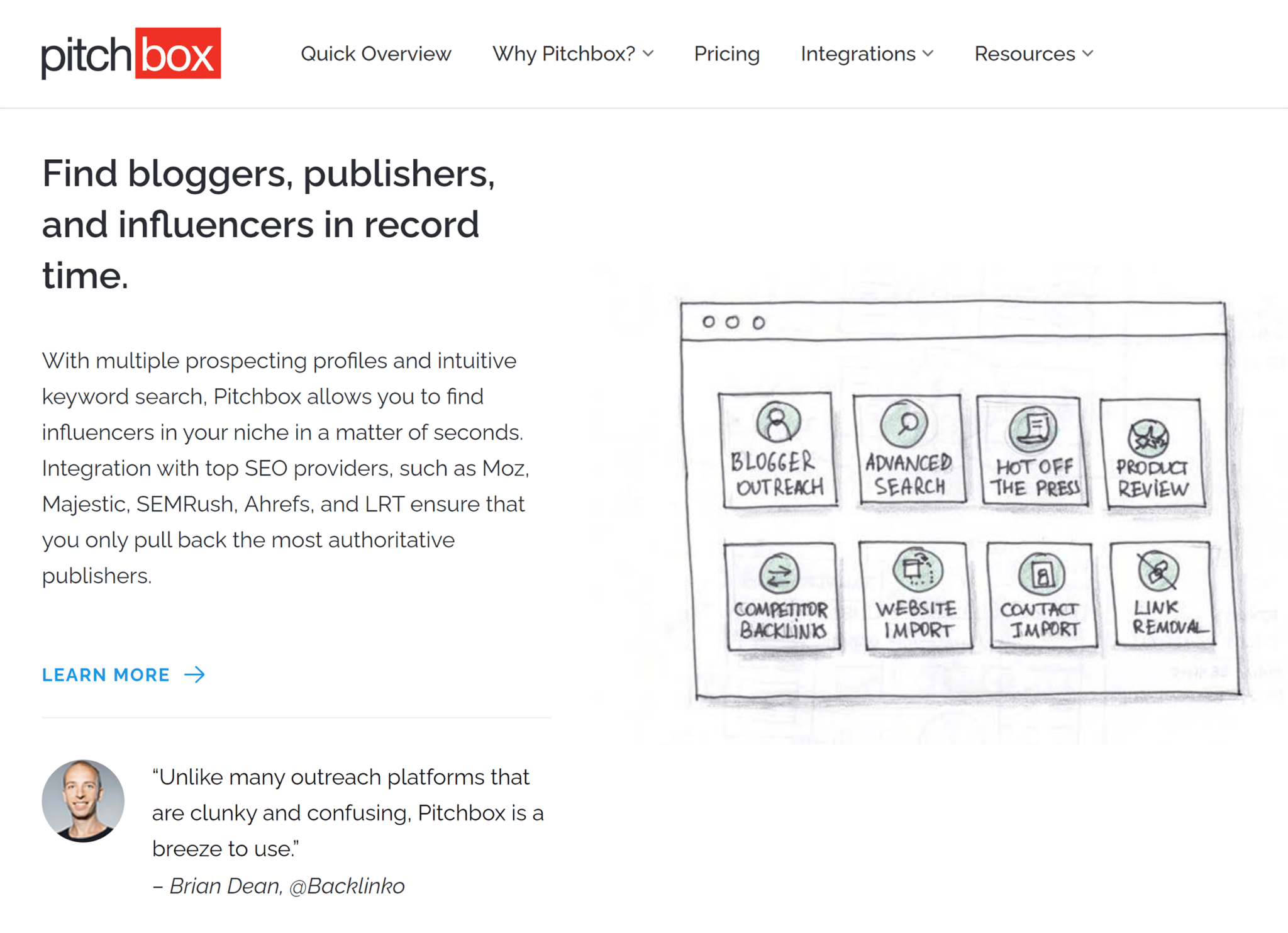 pitchbox 9 Powerful SEO Software Tools Used by 7-Figure Agencies