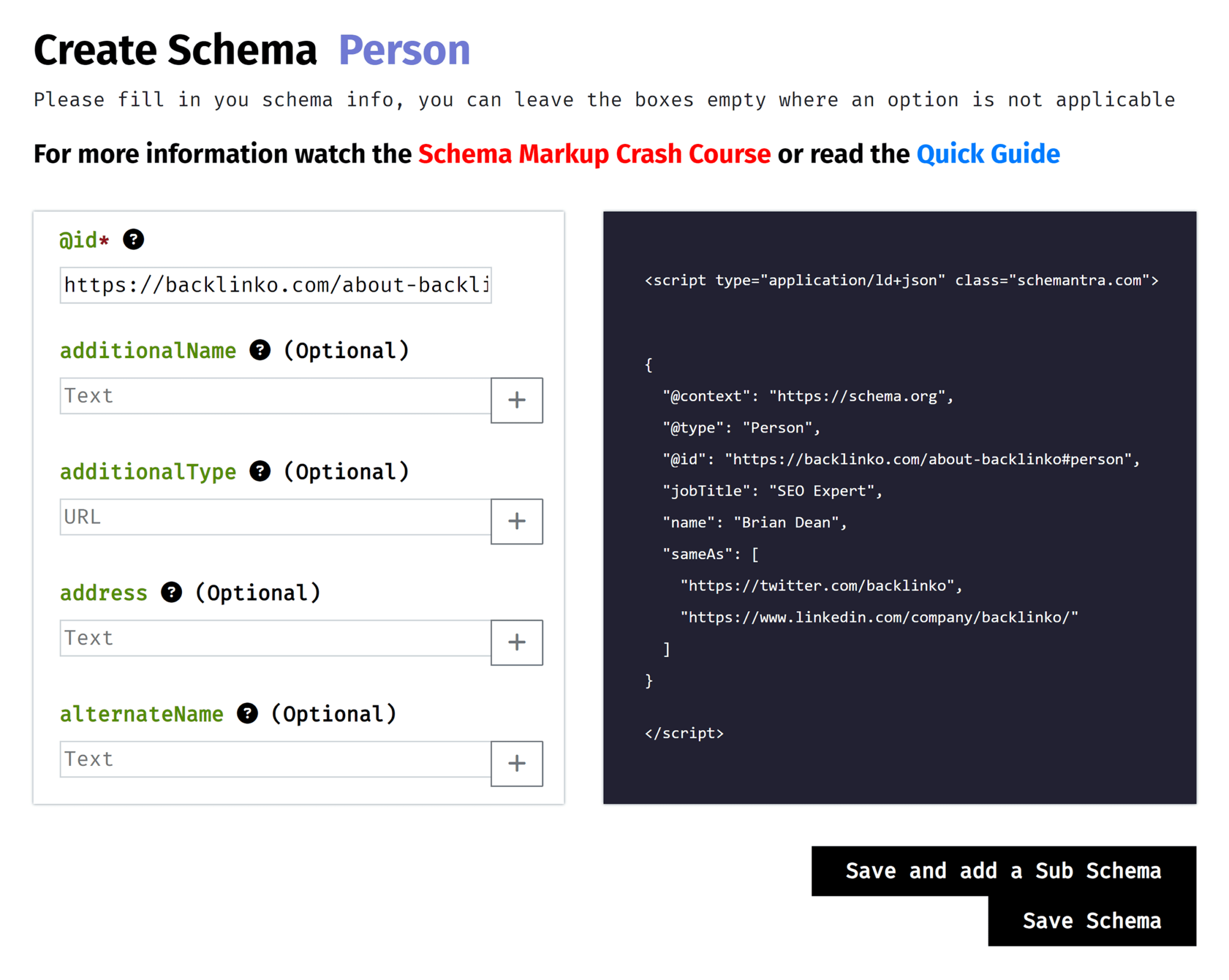 schemantra-backlinko Schema Markup Guide: Help Search Engines Help You