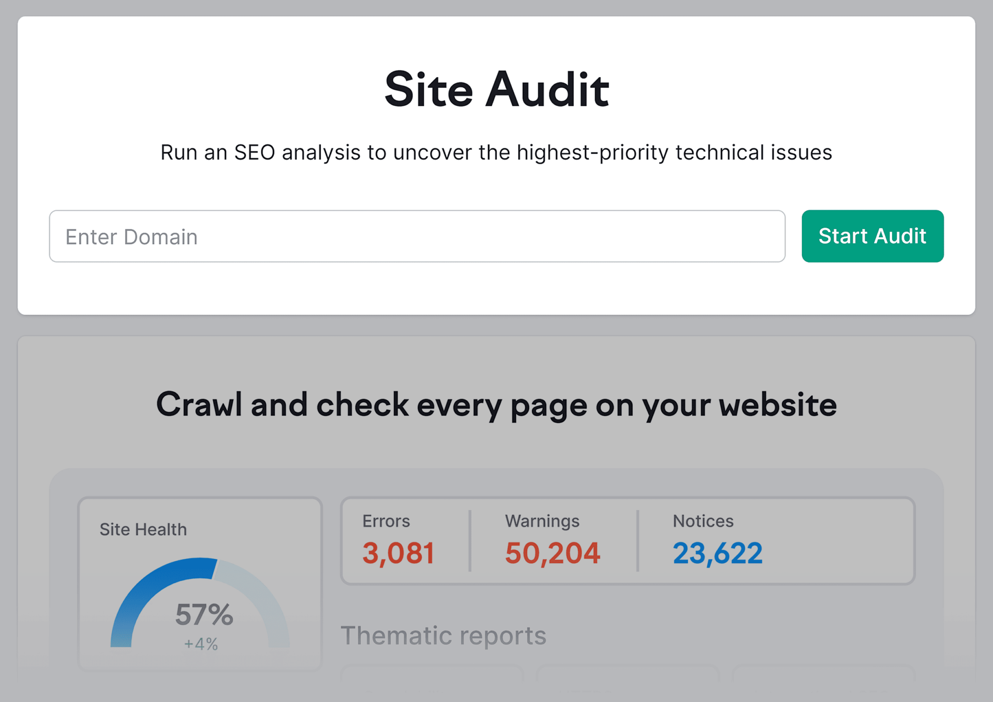 semrush-site-audit Schema Markup Guide: Help Search Engines Help You