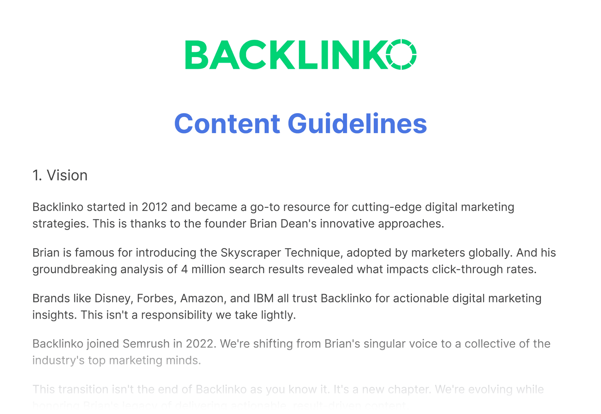backlinko-content-guidelines How to Develop Your Brand’s Tone of Voice (Examples + Template)