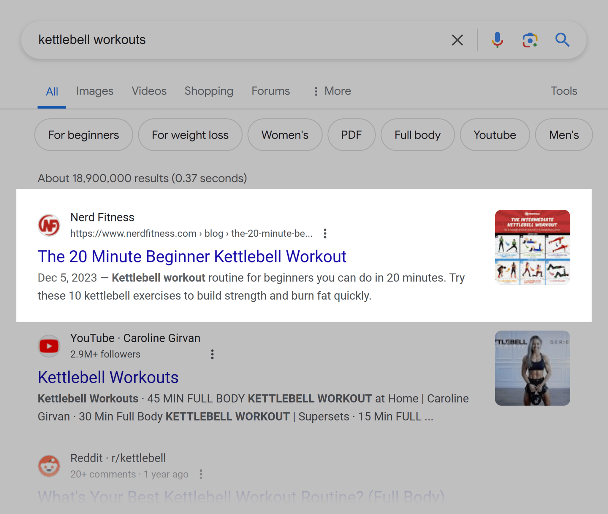 google-serp-kettlebell-workouts How to Develop Your Brand’s Tone of Voice (Examples + Template)