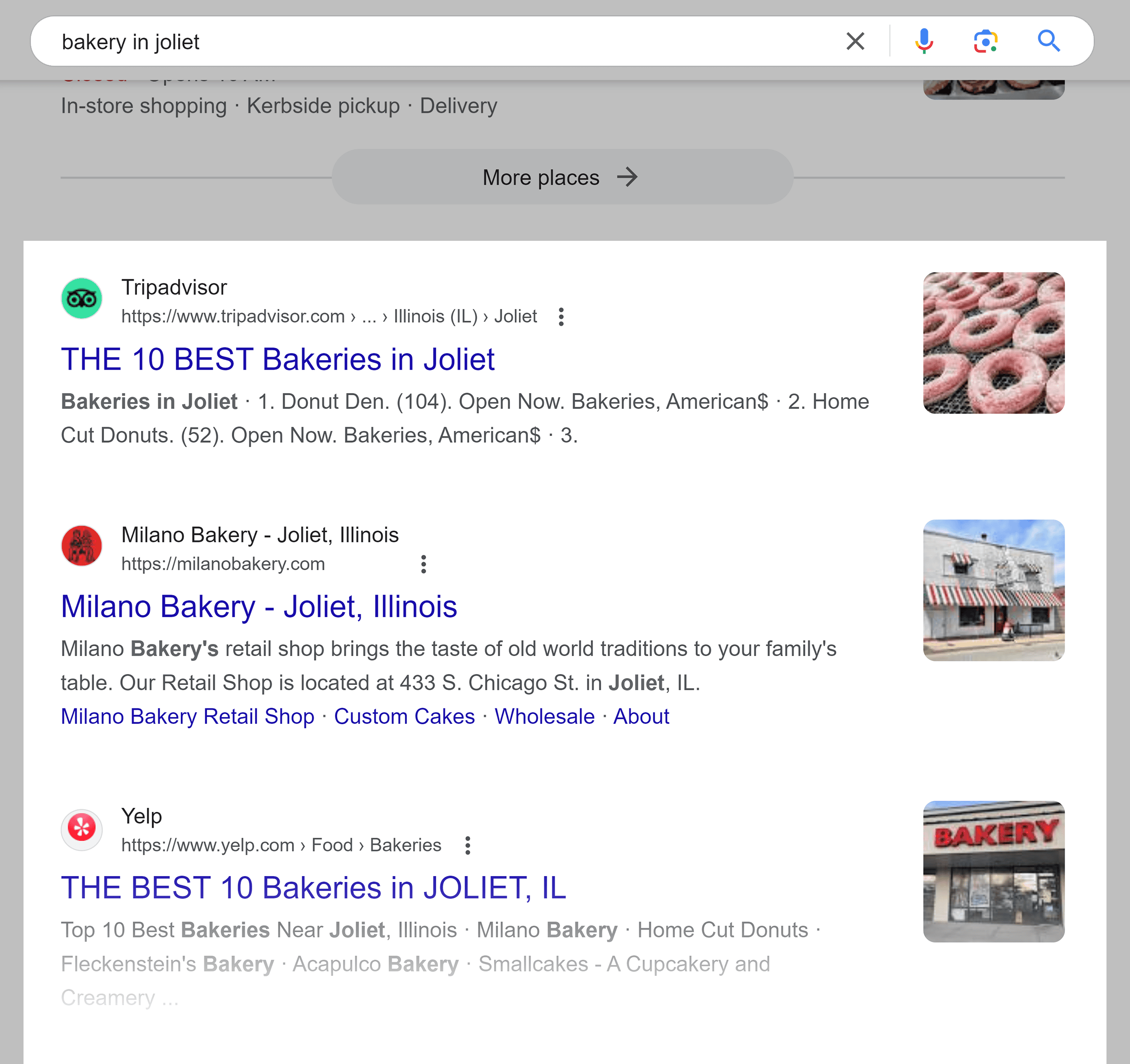 Google SERP – Search results Google SERP – Search results