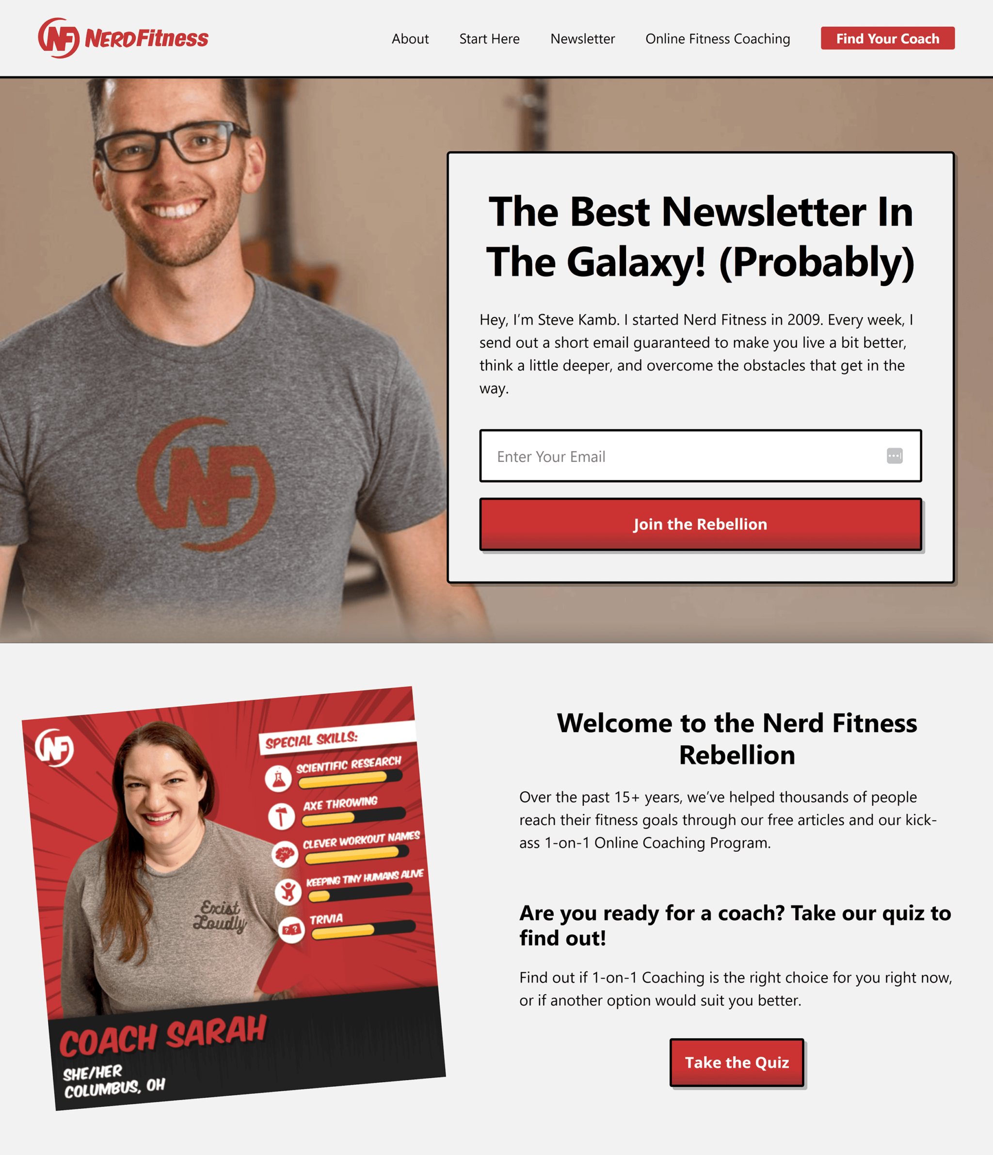 nerdfitness-language How to Develop Your Brand’s Tone of Voice (Examples + Template)