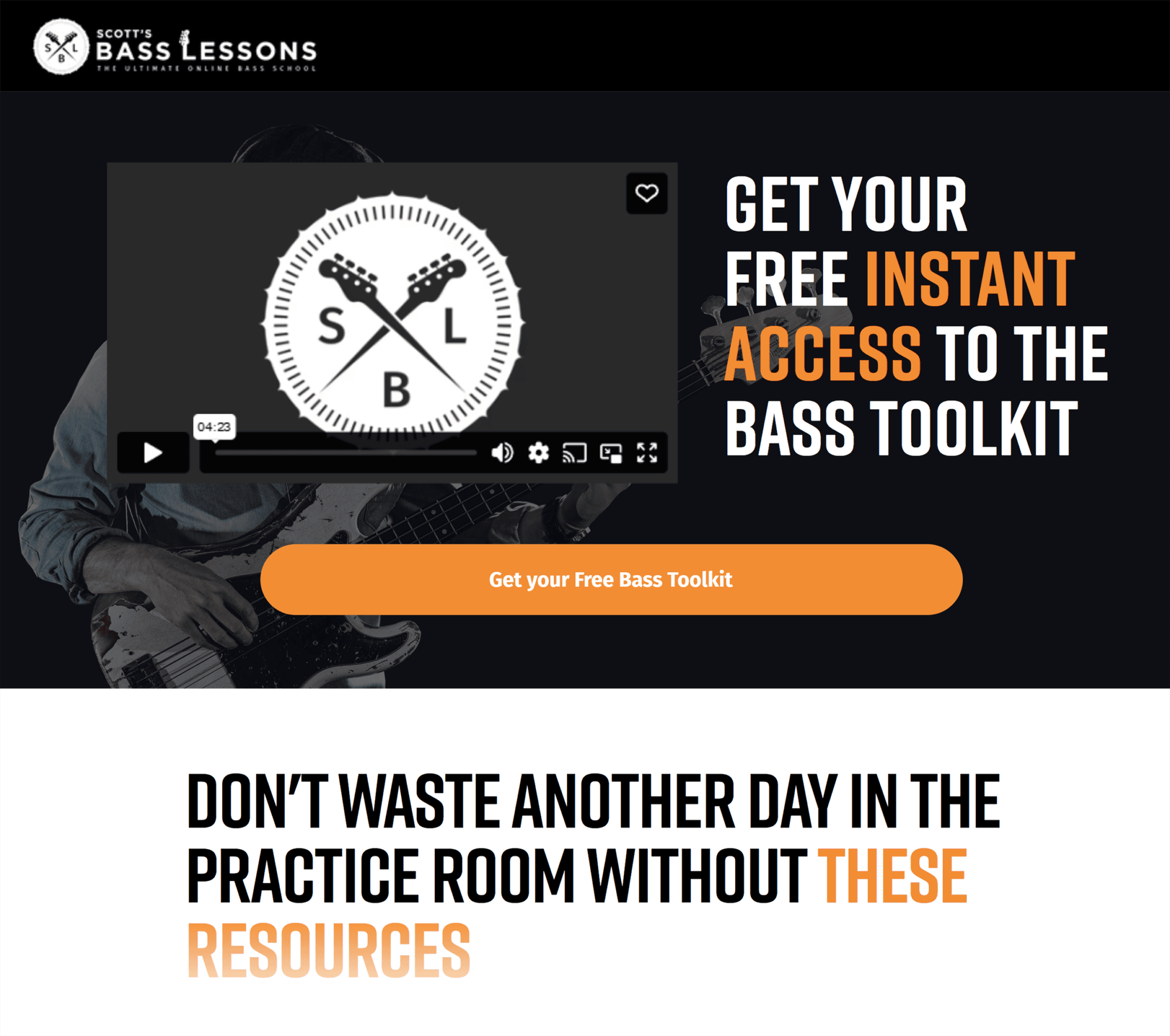 scottsbasslessons-free-bass-toolkit How to Develop Your Brand’s Tone of Voice (Examples + Template)