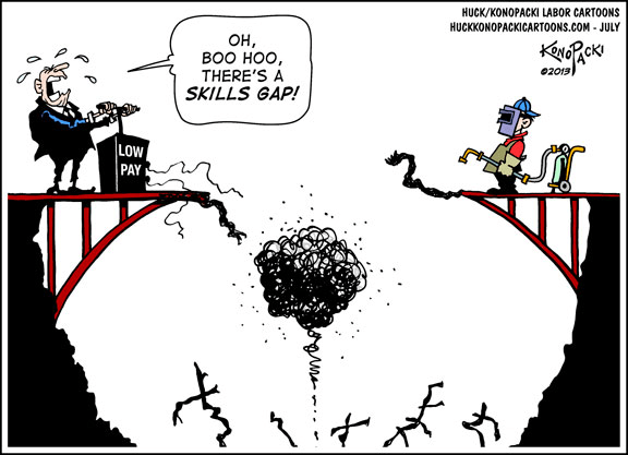 How to Become an SEO Lead (10 Tips That Advanced My Career) | Skills gap illustration