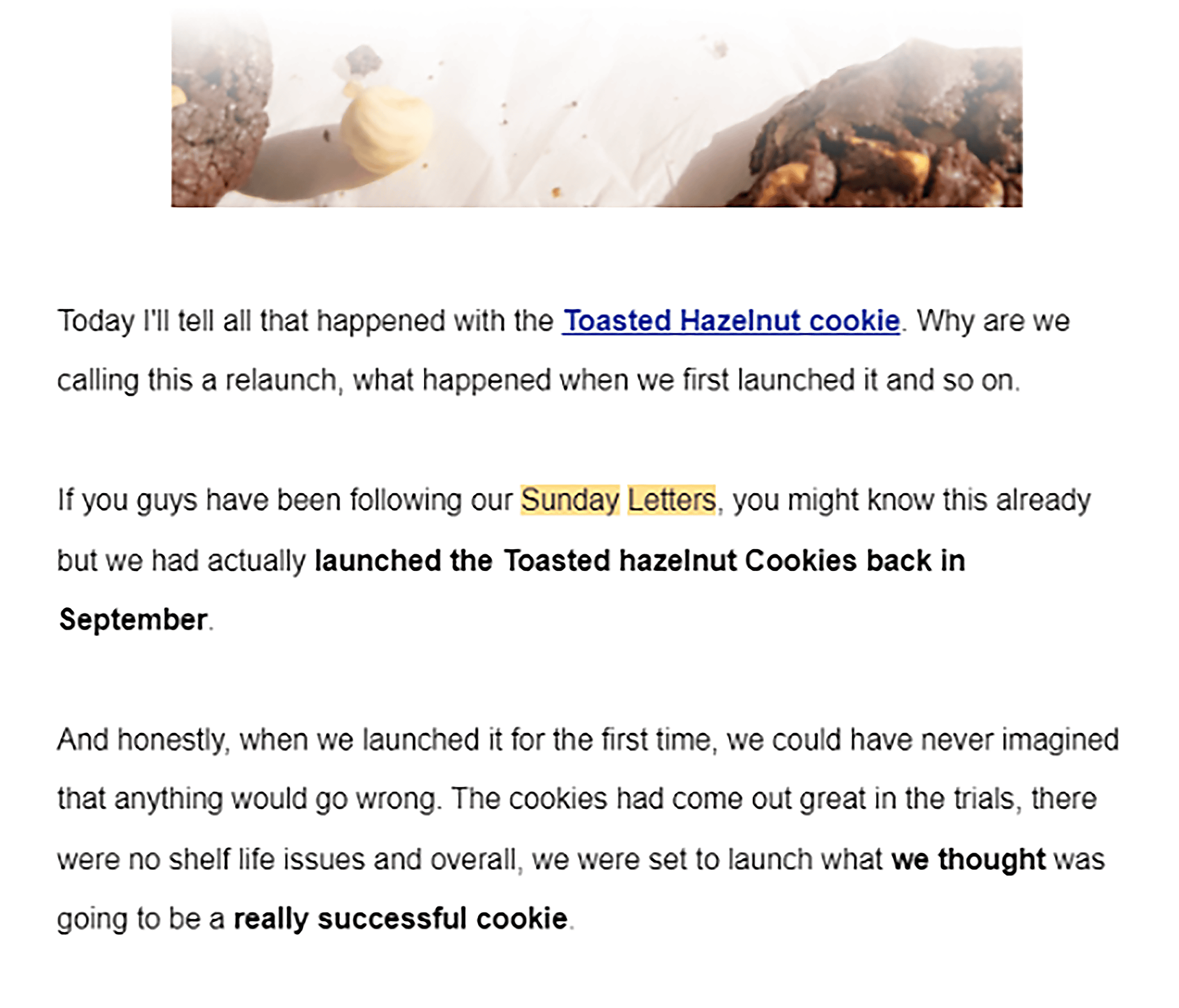 Dohful – Cookie newsletter Dohful – Cookie newsletter