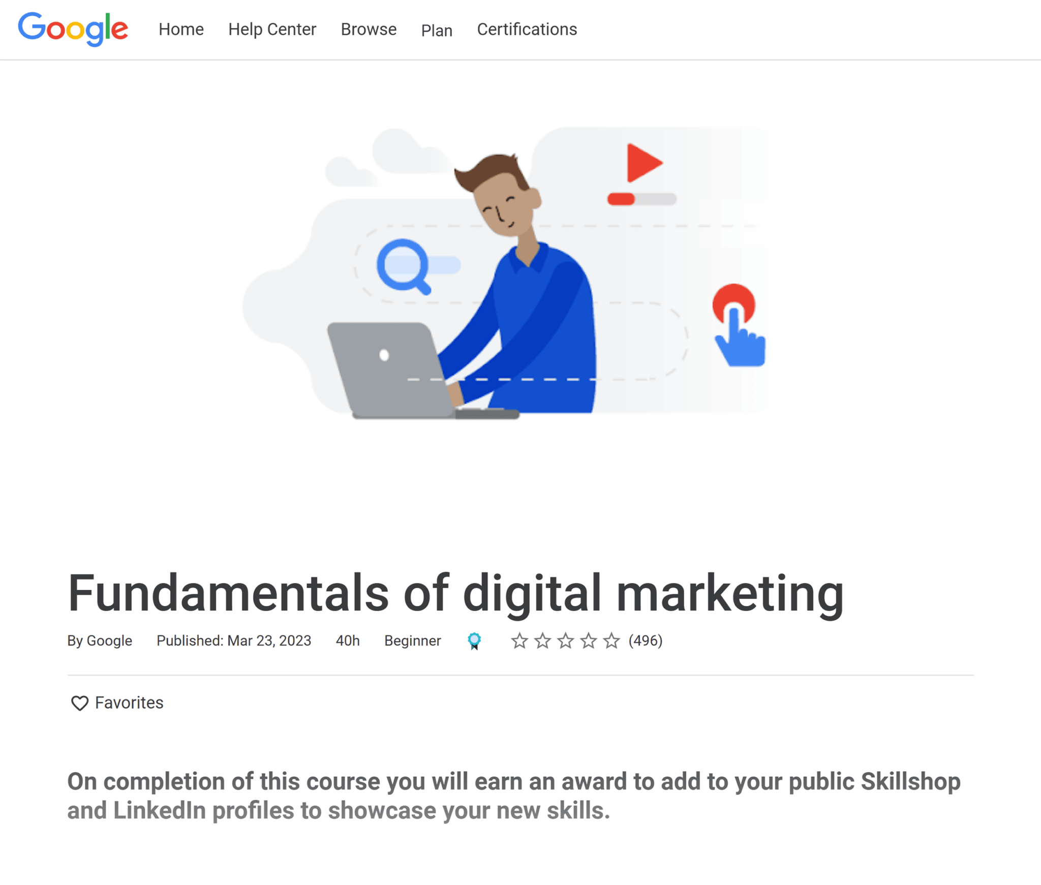 google-digital-marketing-course 7 Best Free Online Marketing Classes in 2024