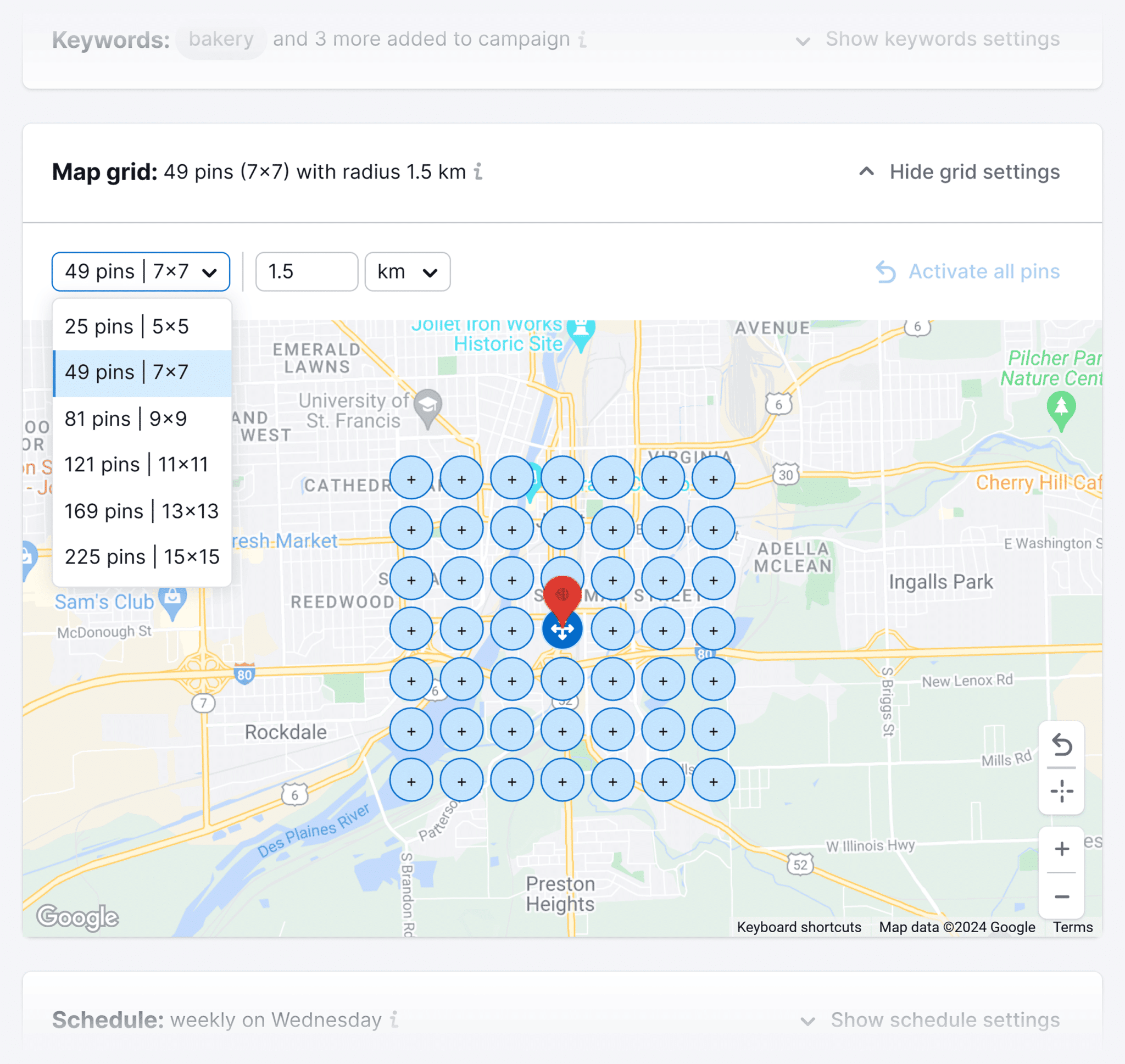 map-rank-tracker-configure-grid Top 5 Local Rank Tracker Tools (Tested & Reviewed)