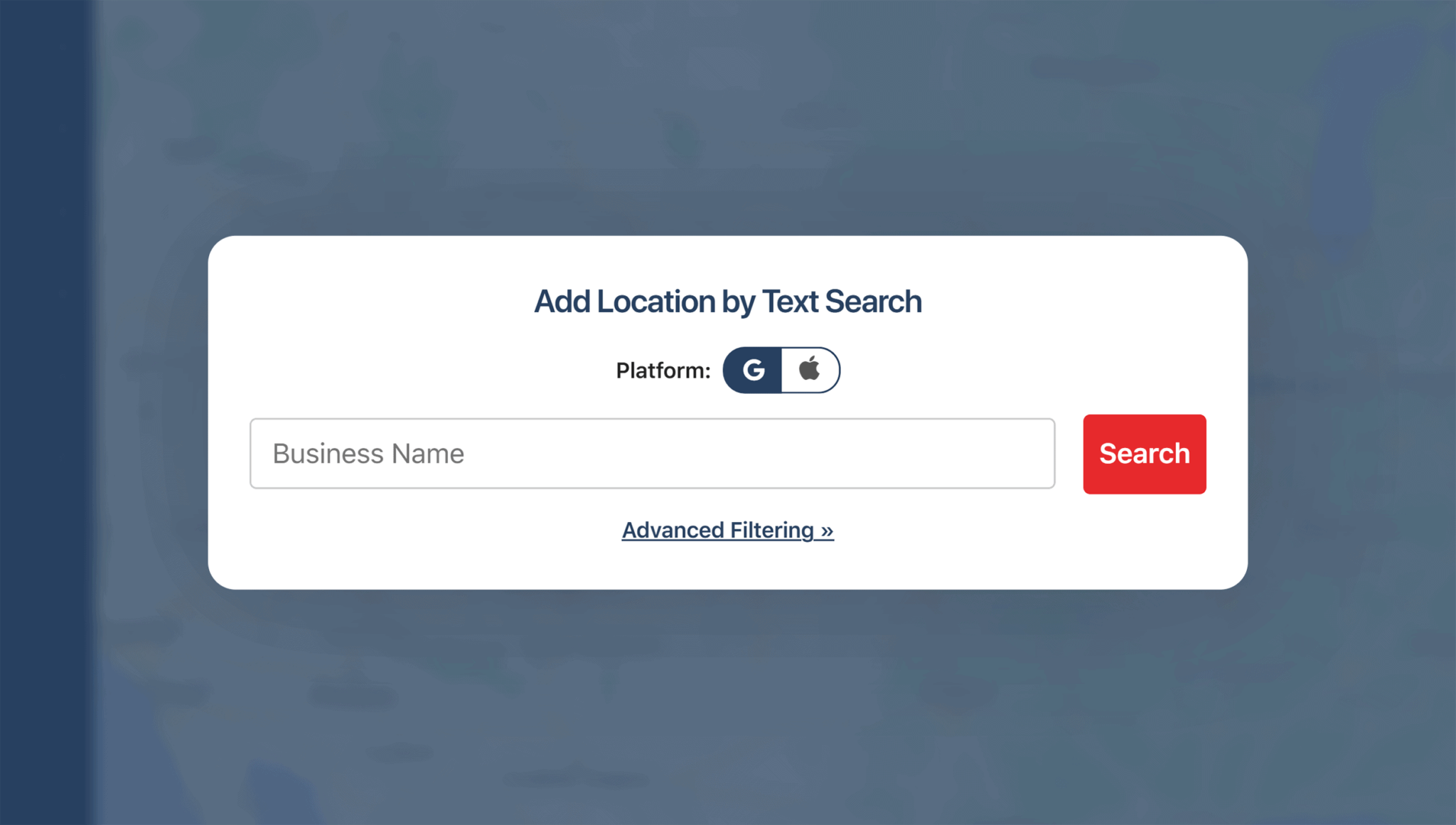map-scan-select-platform Top 5 Local Rank Tracker Tools (Tested & Reviewed)