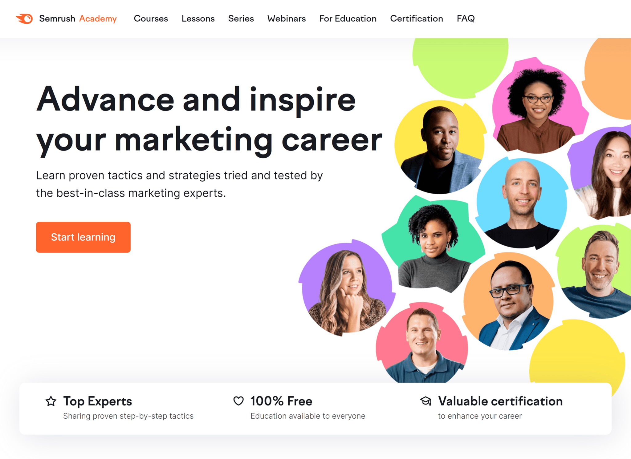 semrush-academy 7 Best Free Online Marketing Classes in 2024
