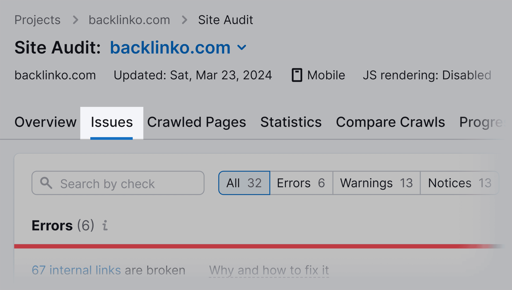 site-audit-issues-tab What Are Canonical URLs: An In-Depth Guide for SEOs