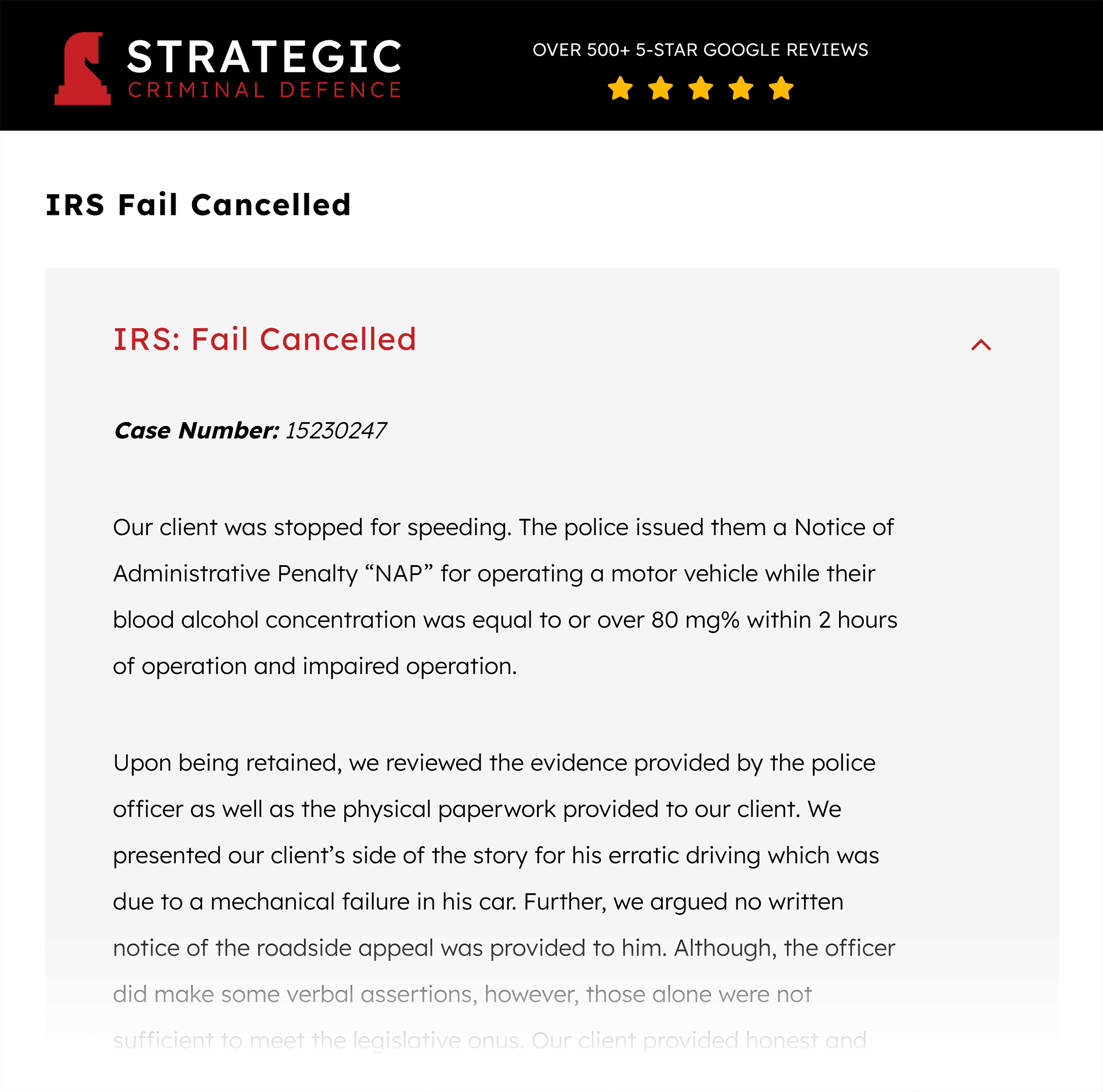 strategiccriminaldefence-successful-cases Law Firm SEO: A 5-Step Guide to Getting More Leads and Clients |