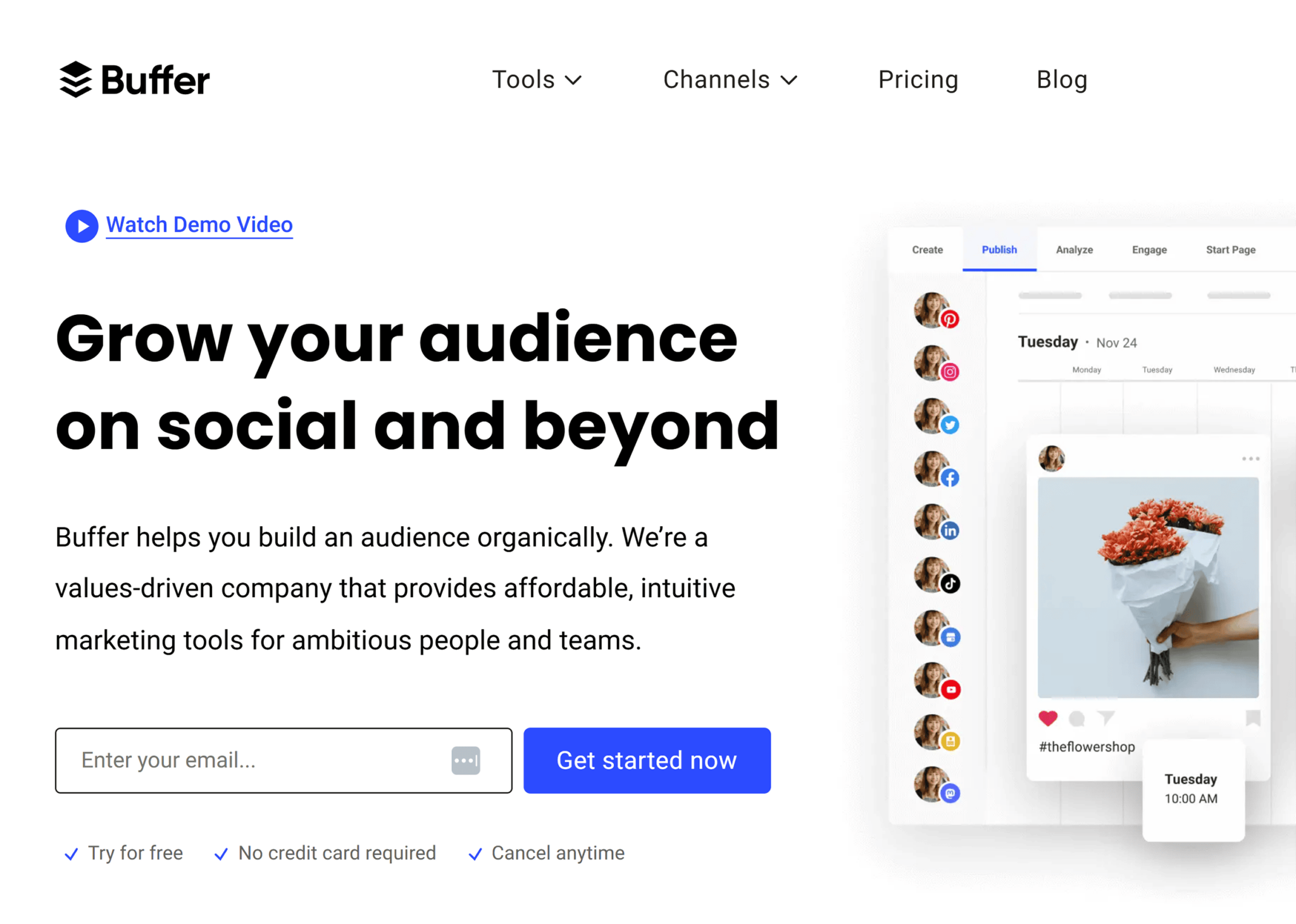 buffer-homepage 29 Top Digital Marketing Tools for Every Budget