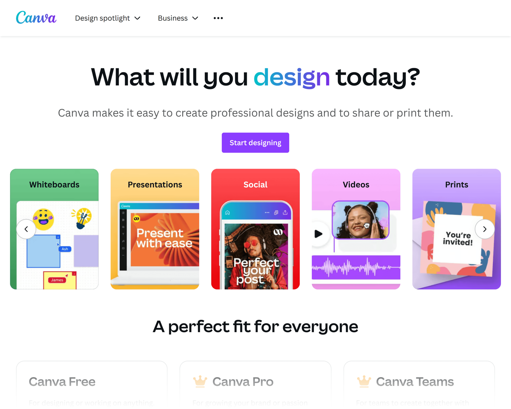 canva-homepage 29 Top Digital Marketing Tools for Every Budget