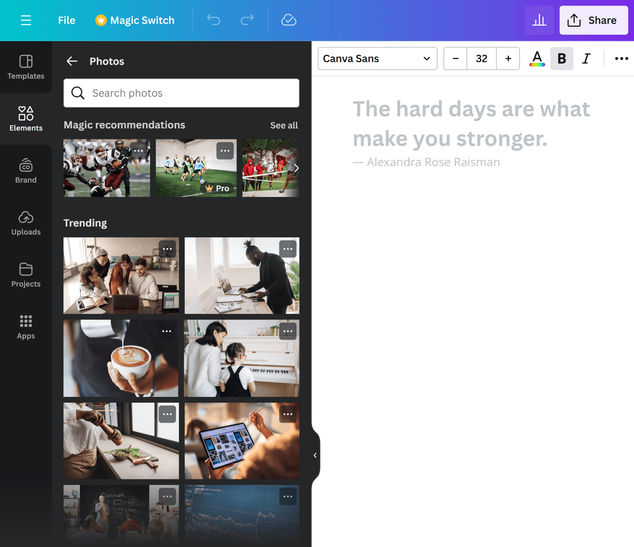 canva-media-library 29 Top Digital Marketing Tools for Every Budget