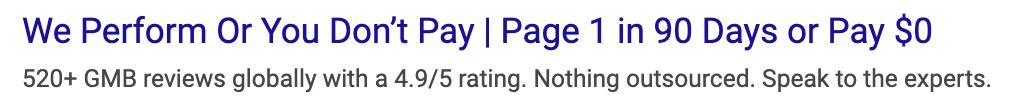 Guaranteed SEO Services: Here’s the Only SEO Guarantee That’s Not a Scam | Example of an SEO performance guarantee offering first page ranking in 90 days or you don't pay.