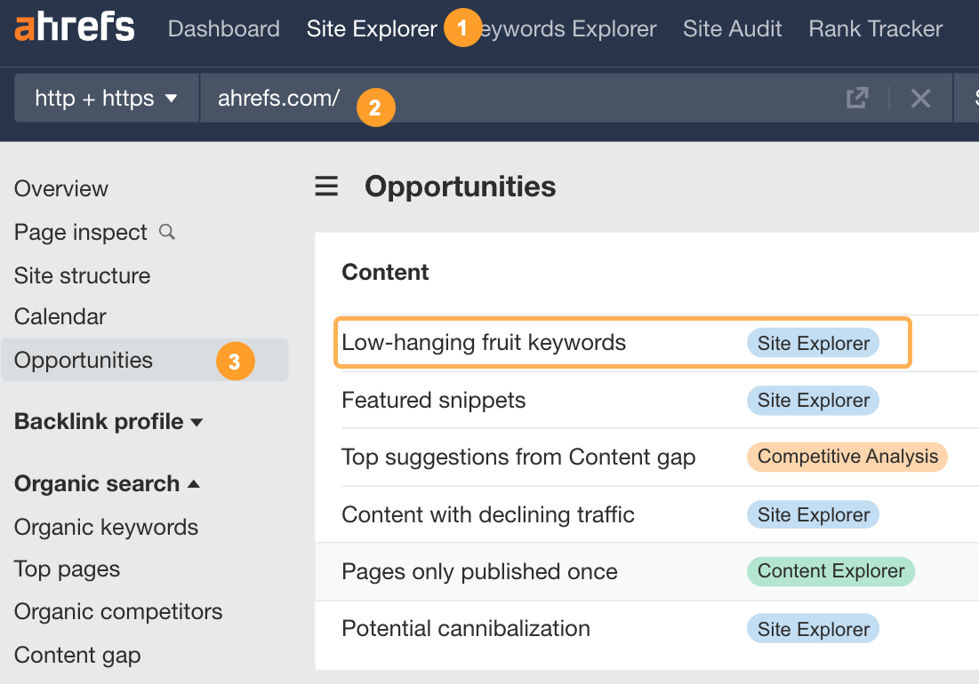 Results-Driven SEO Project Management: From Chaos to Cash | Finding low hanging fruit keyword in Ahrefs.