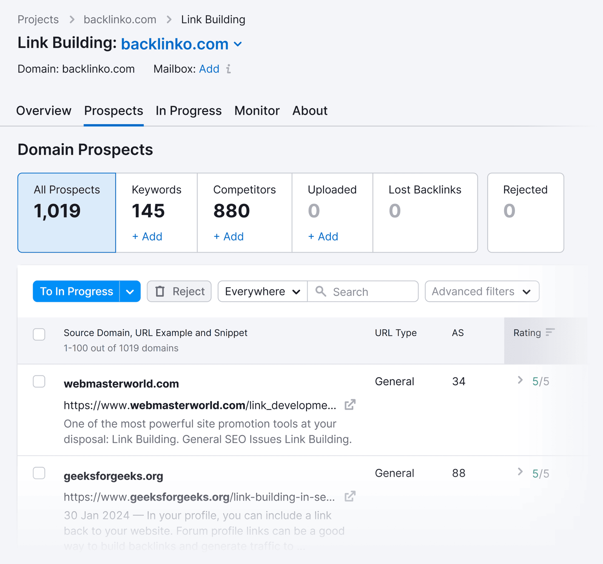 link-building-tool-prospects-1 29 Top Digital Marketing Tools for Every Budget
