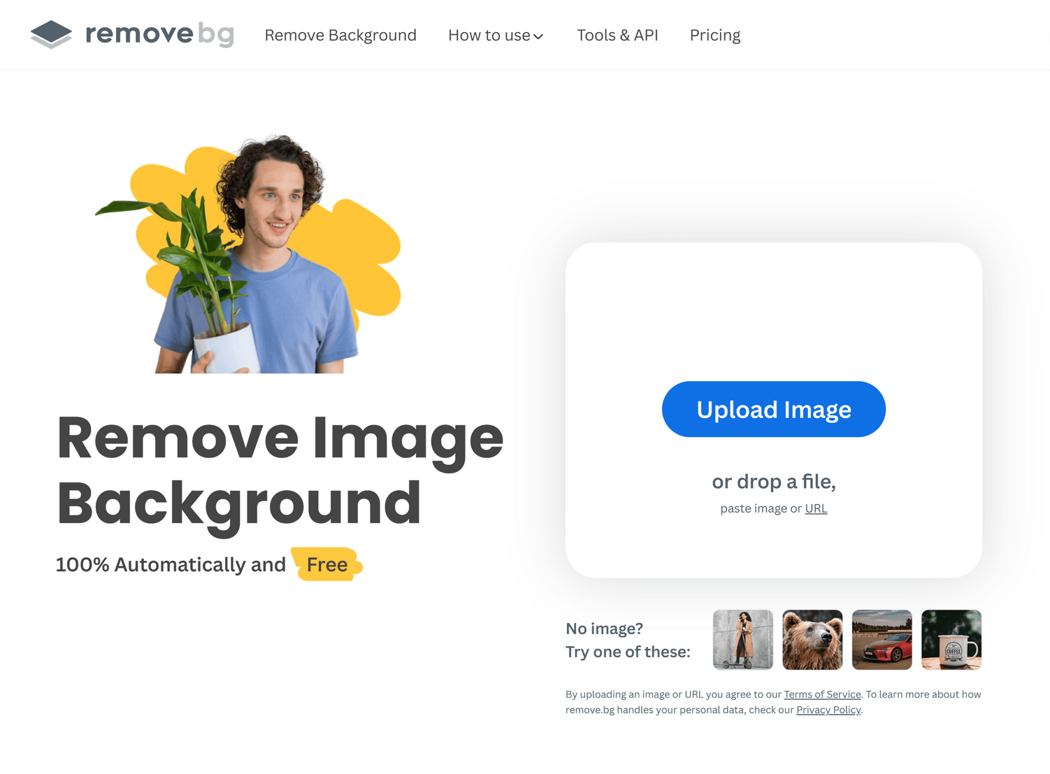 remove-bg-homepage 29 Top Digital Marketing Tools for Every Budget