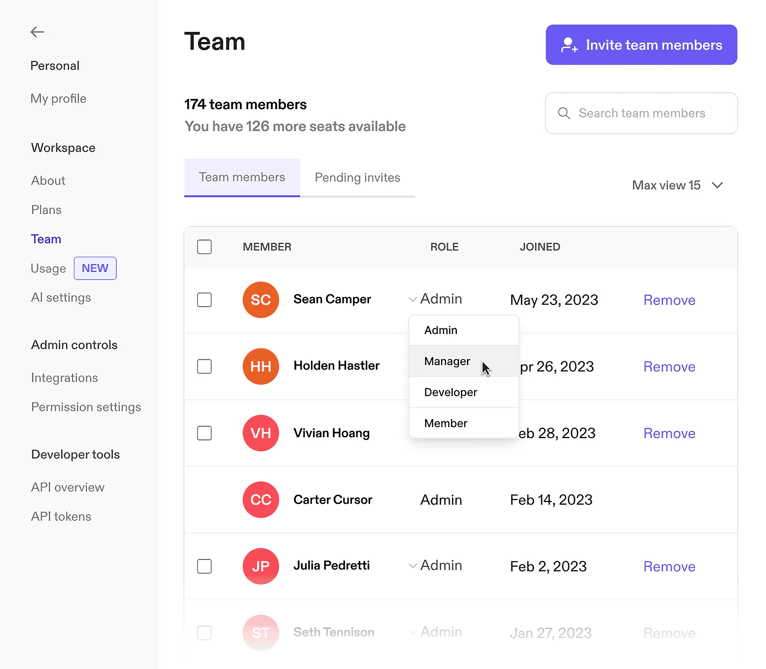 Jasper – Team managing Jasper – Team managing
