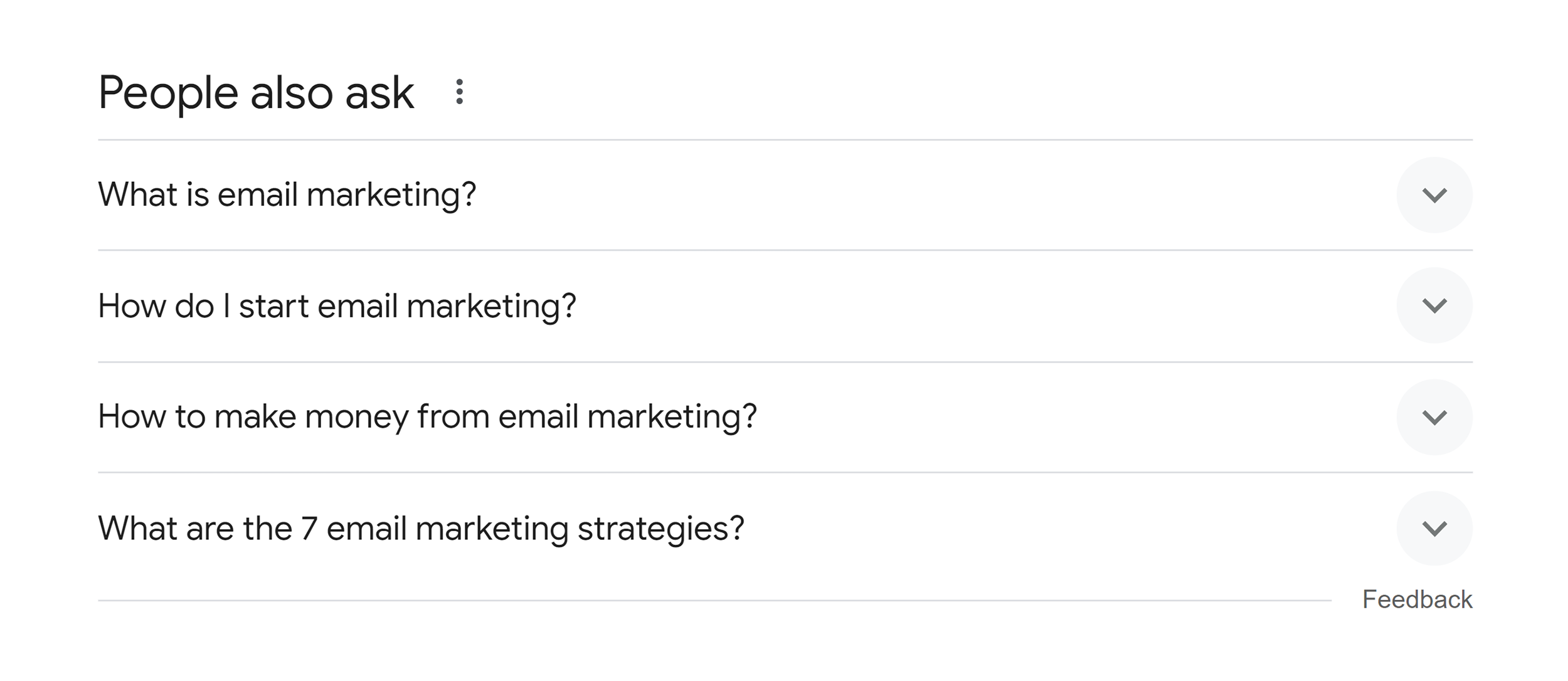 People Also Ask – Email Marketing People Also Ask – Email Marketing
