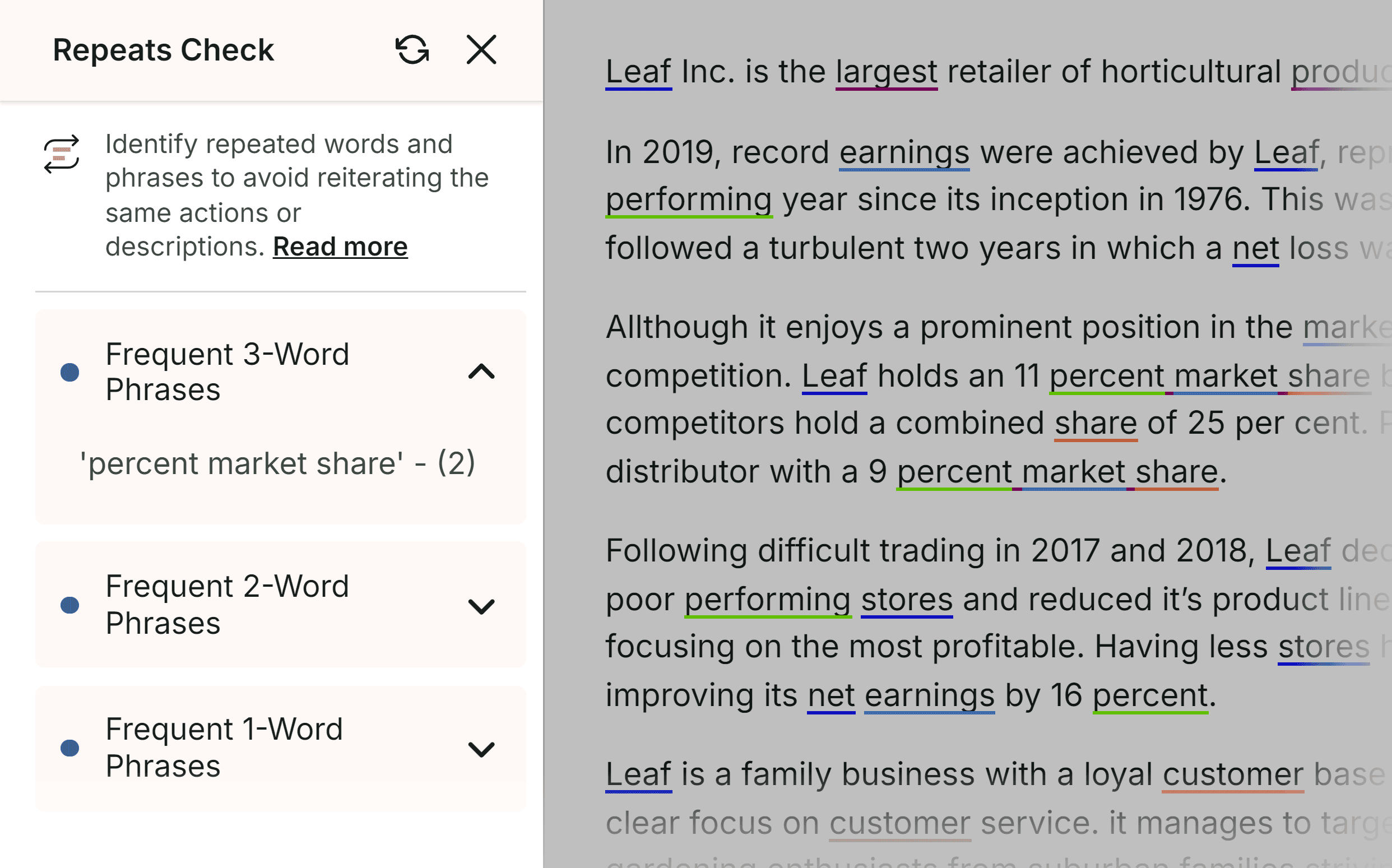 ProWritingAid – Repeats Checker ProWritingAid – Repeats Checker