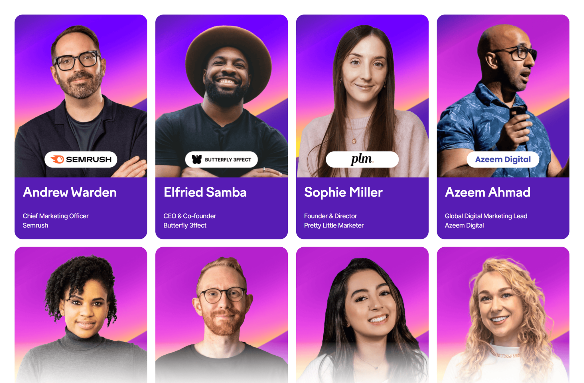 semrush-spotlight-speakers The 7 Best SEO Conferences to Attend in 2024