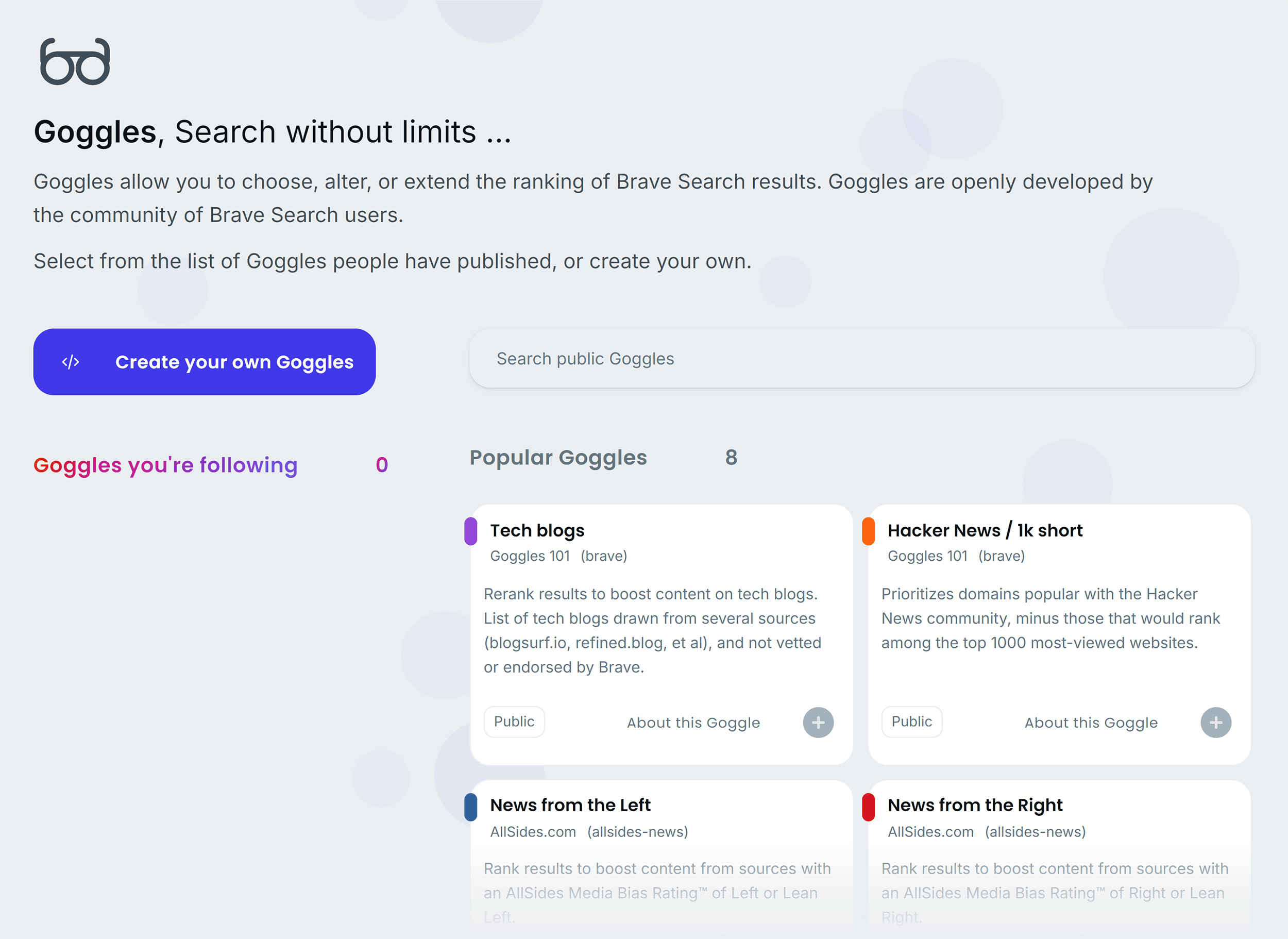 Brave – Unique insights Brave – Unique insights