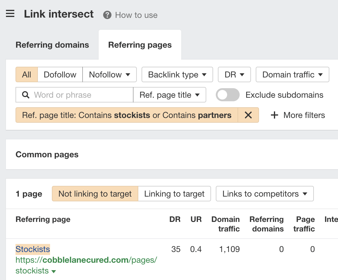 5 Restaurant SEO Tips Backed by Diners & Data | Filtering for stockist/supplier pages