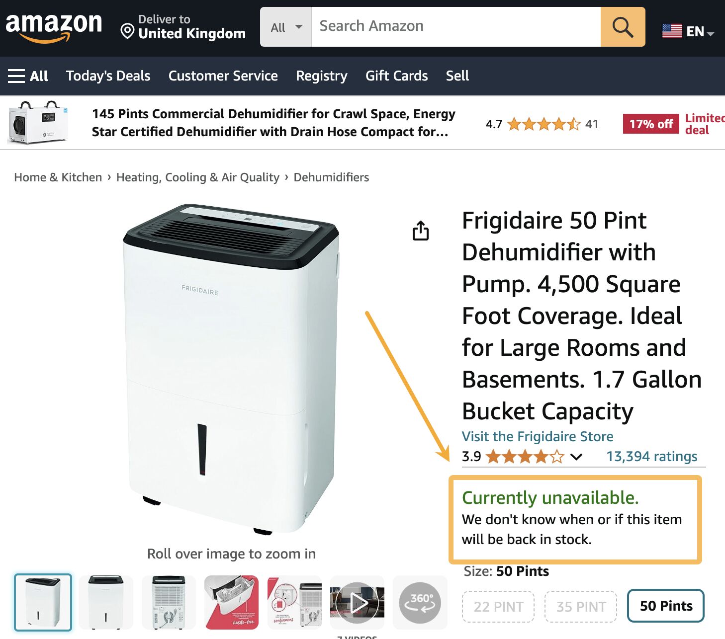 11 Affiliate Marketers Share Genius Tips for 2024 | An out of stock product recommended by the top-ranking page