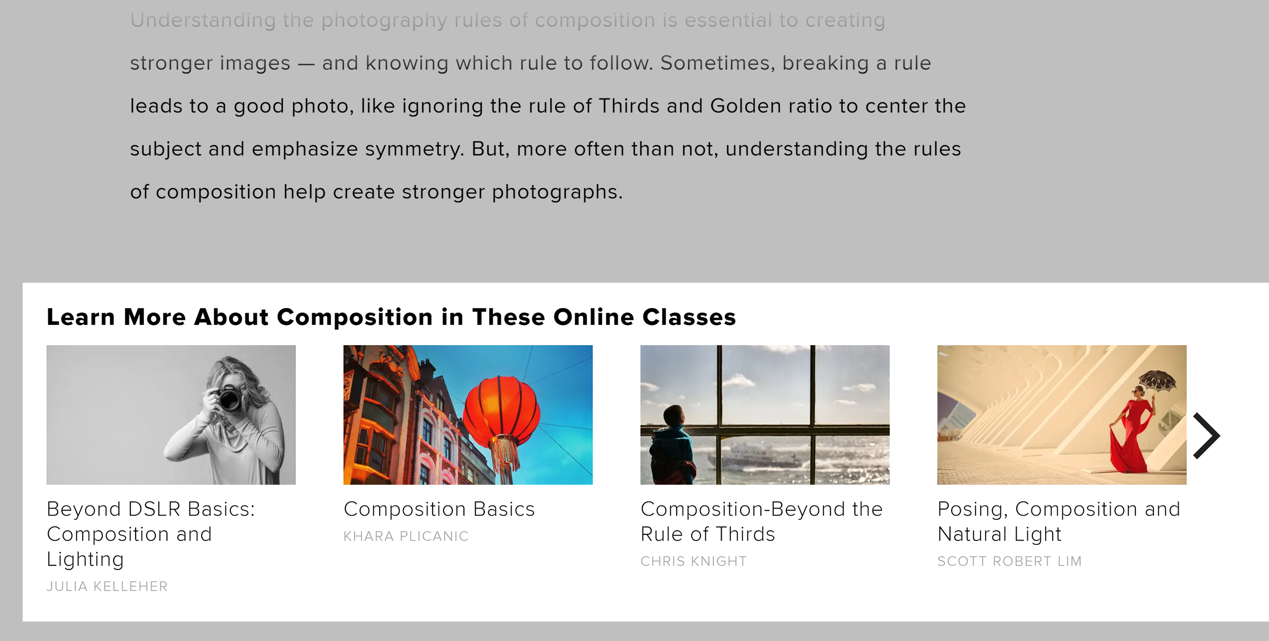 Article ends with a list of resources Article ends with a list of resources