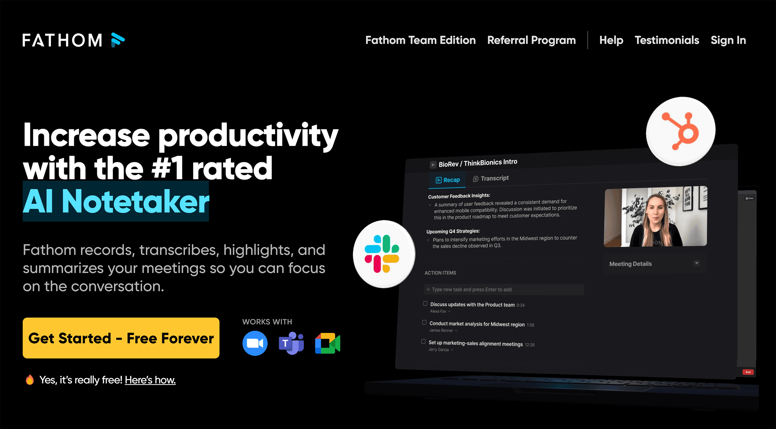 Fathom – Homepage Fathom – Homepage