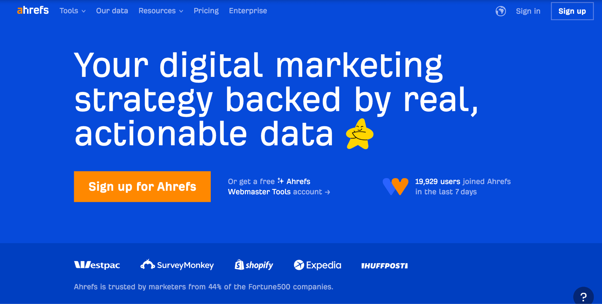 3 Best AI SEO Tools to Work Smarter, Not Harder | Ahrefs' website.