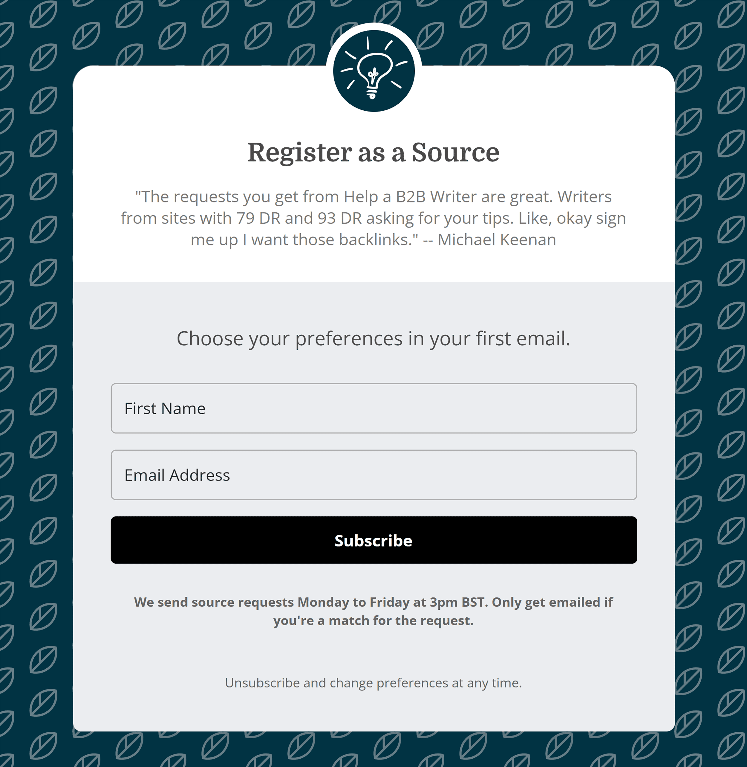 Help a B2B Writer – Pricing Help a B2B Writer – Pricing