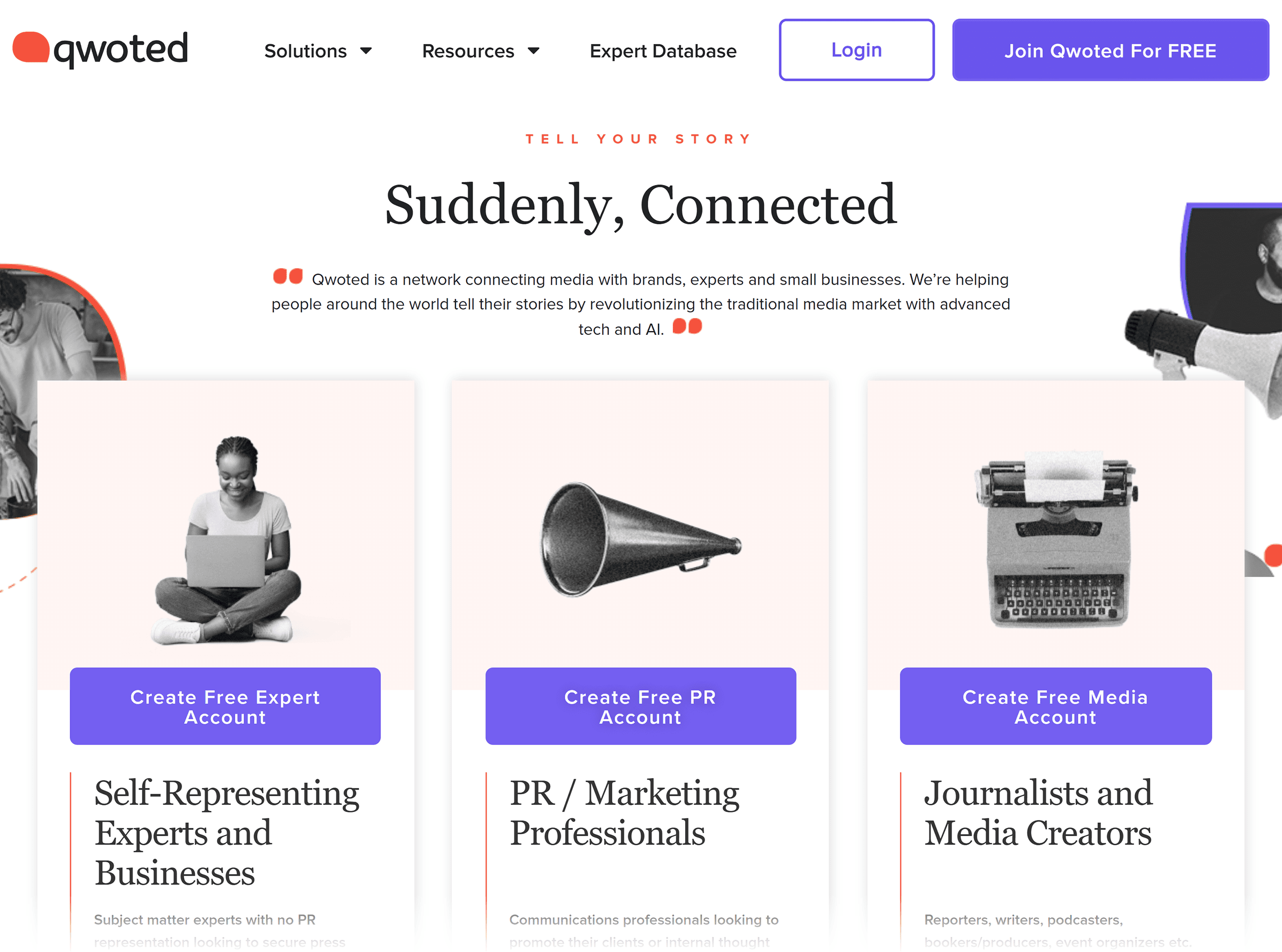 Qwoted – Homepage Qwoted – Homepage