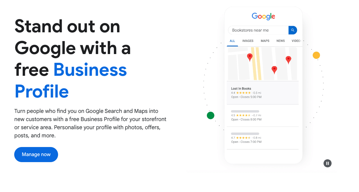7 Free and Beginner-Friendly Small Business SEO Tools | Getting started with creating a Google Business Profile.
