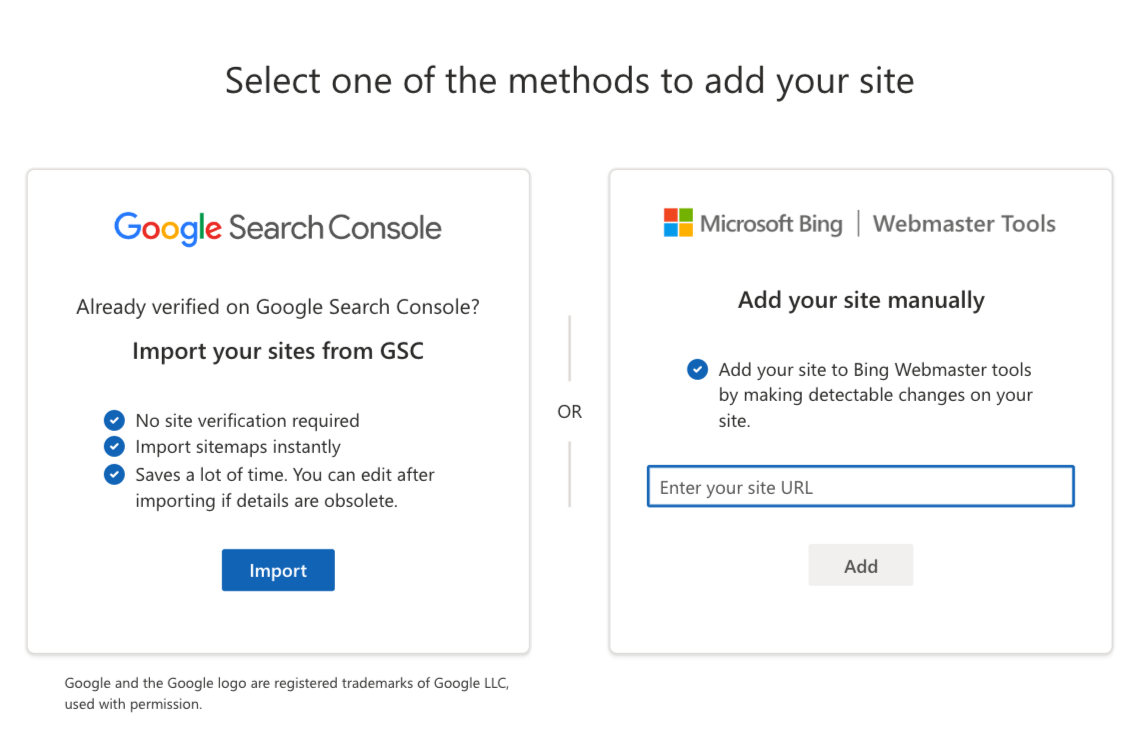 7 Free and Beginner-Friendly Small Business SEO Tools | Setting up Bing Webmaster Tools using Google Search Console.