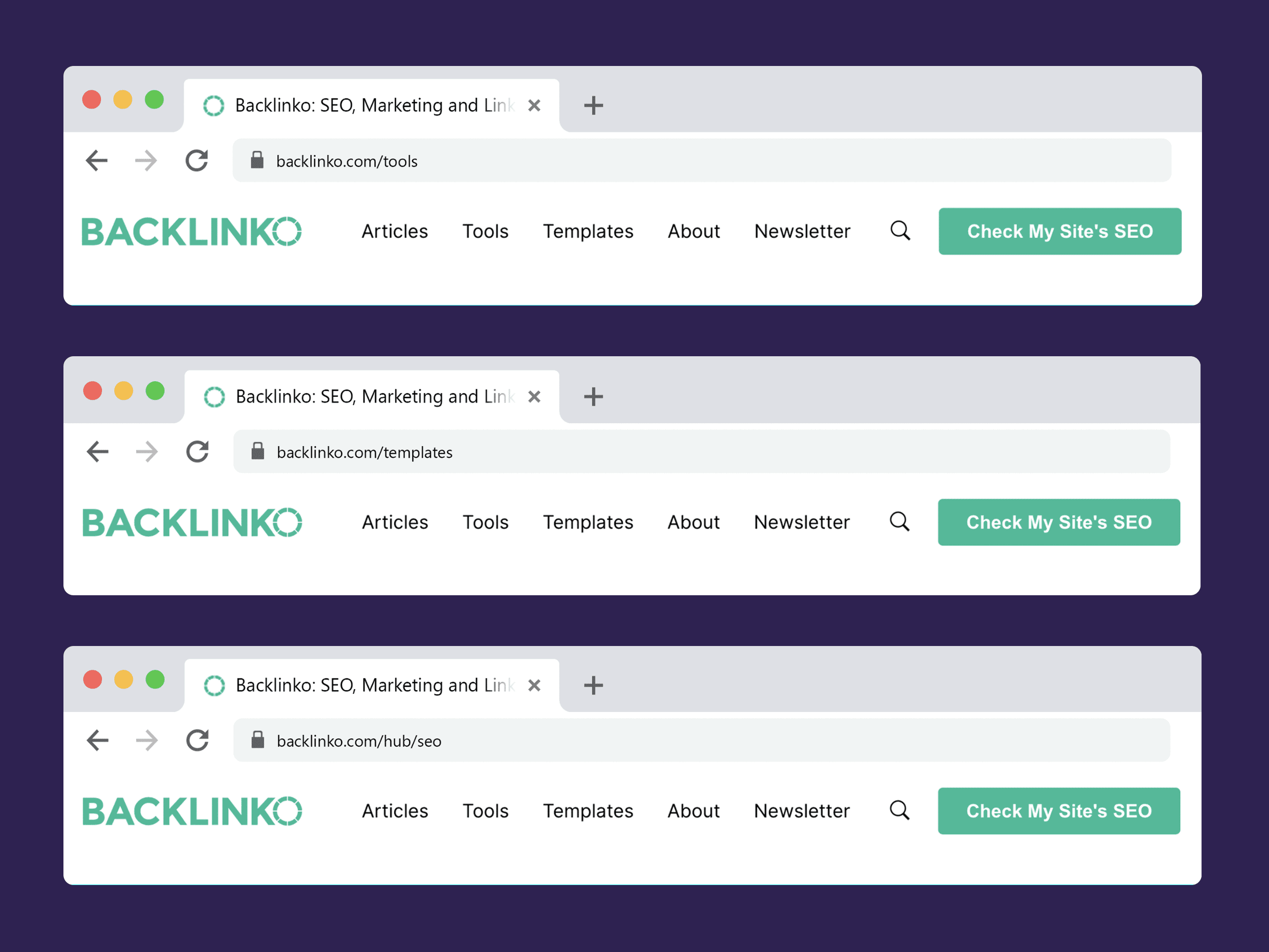 Backlinko uses subdirectories