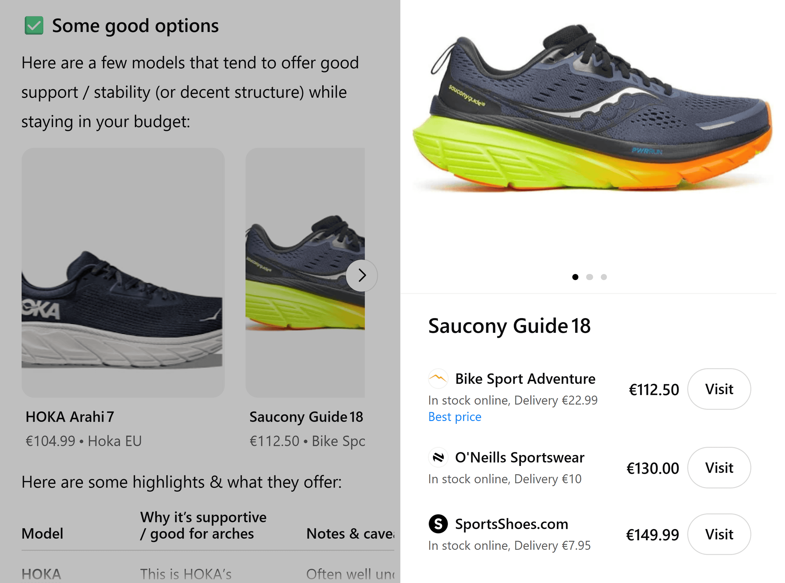 ChatGPT – Consider the user's location