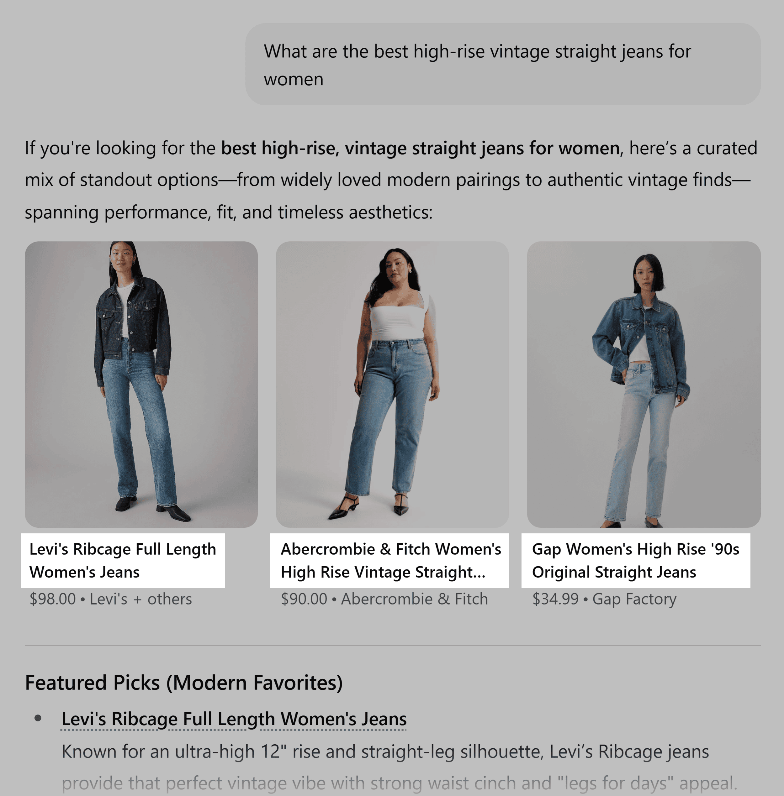 ChatGPT – Product titles