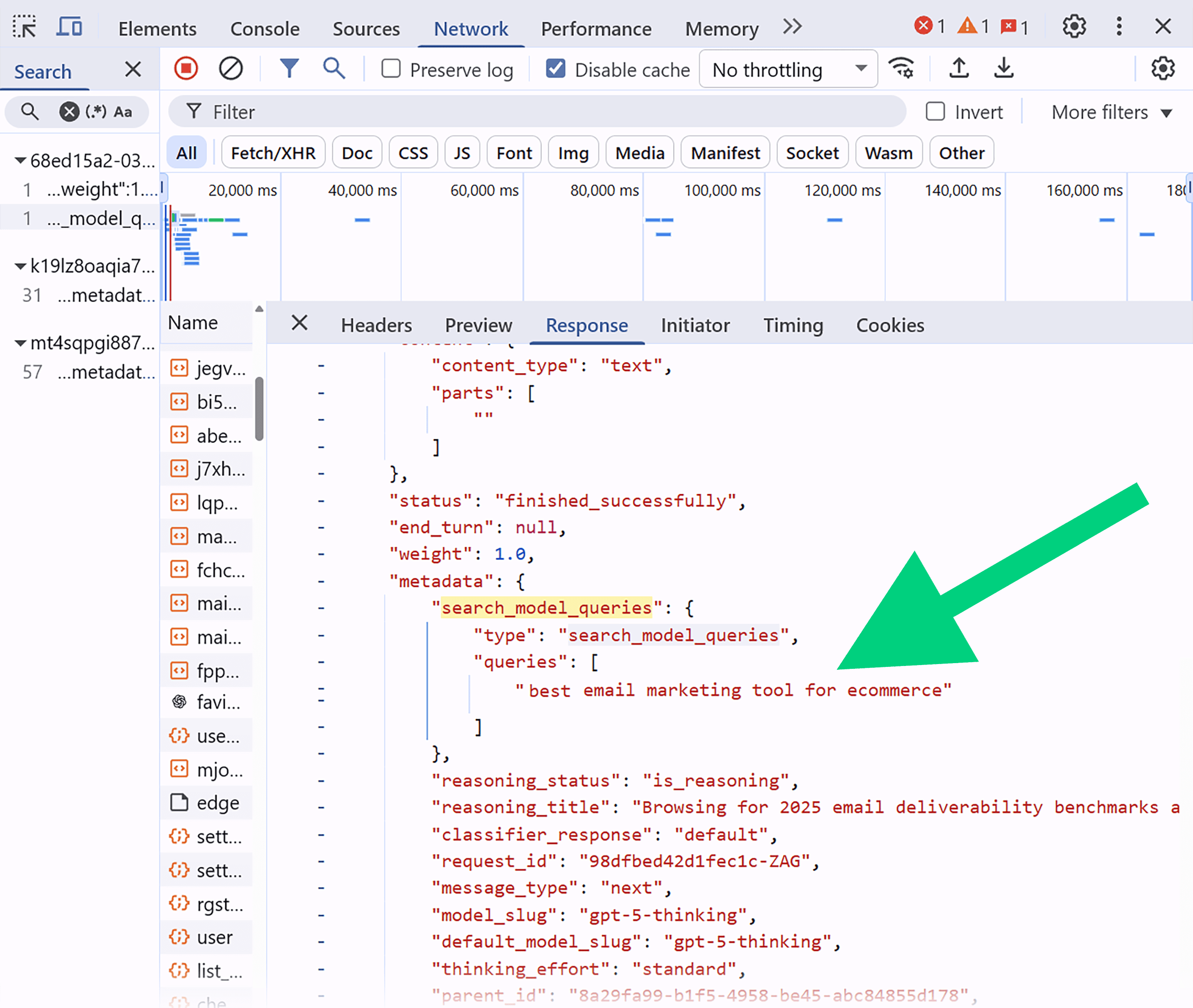 ChatGPT – Simple queries produce simple results