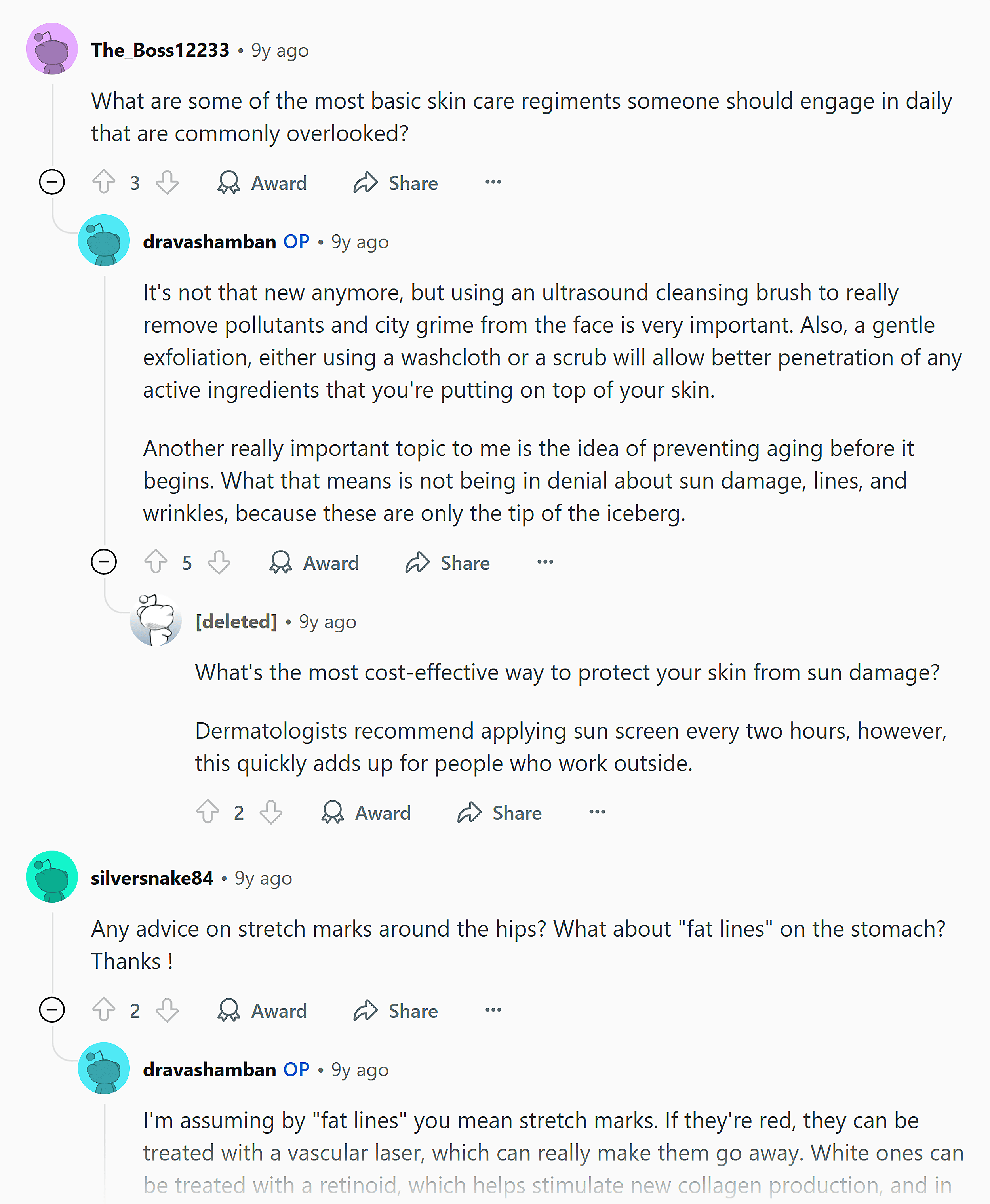 Reddit – Comments – Experts guidance