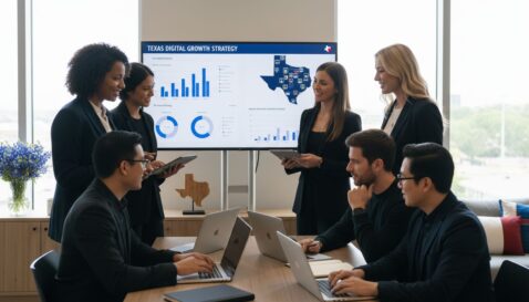 texas business team planning