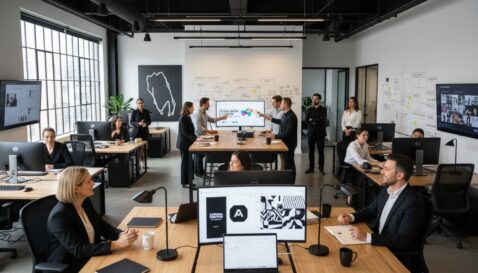 creative marketing workspace