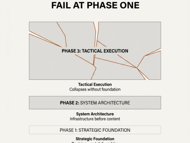 Why Your Marketing System Is Failing: The Three-Phase Framework You’re Skipping