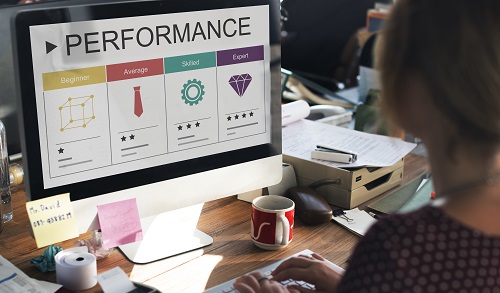 Development Performance Self-Improvement Ratings Icon