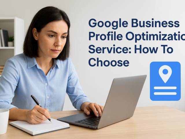 Google Business Profile Optimization Service: How To Choose