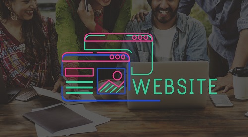 Website Design Content Layout Graphic